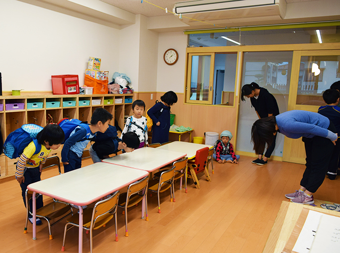 14：00　おやつ・帰りのつどい
